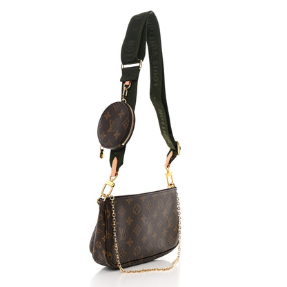 Louis Vuitton Monogram Multi Pochette Accessories Kaki 2 of 12