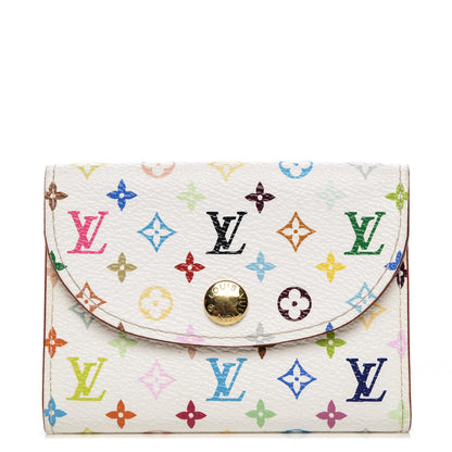 Louis Vuitton Monogram Multicolor Business Card Holder White 1 of 7
