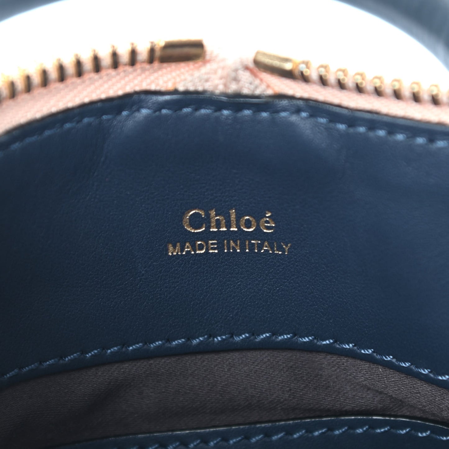 Smooth Calfskin Mini Baylee Tote Street Blue Navy