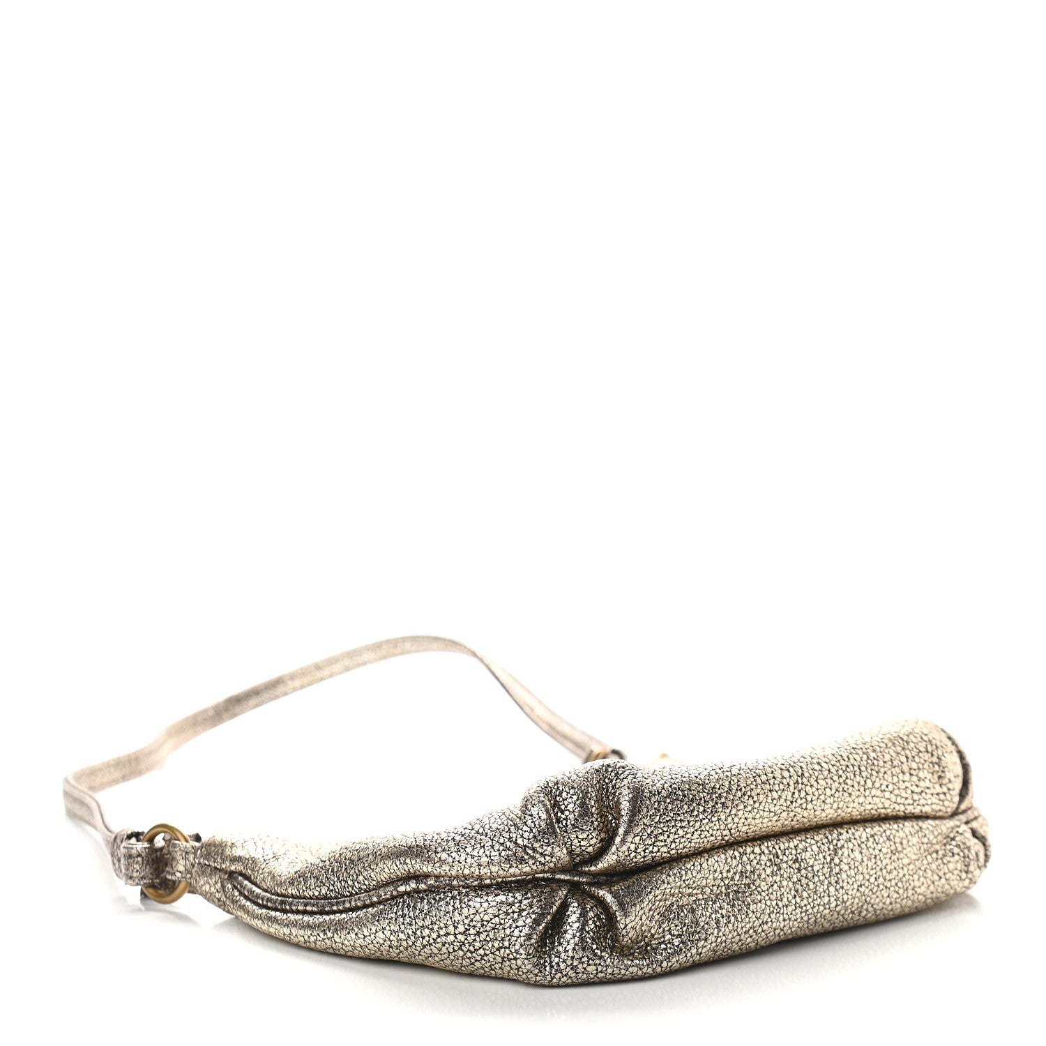 Bottega Veneta Metallic Cervo Illusion Crossbody Bronze 4 of 9
