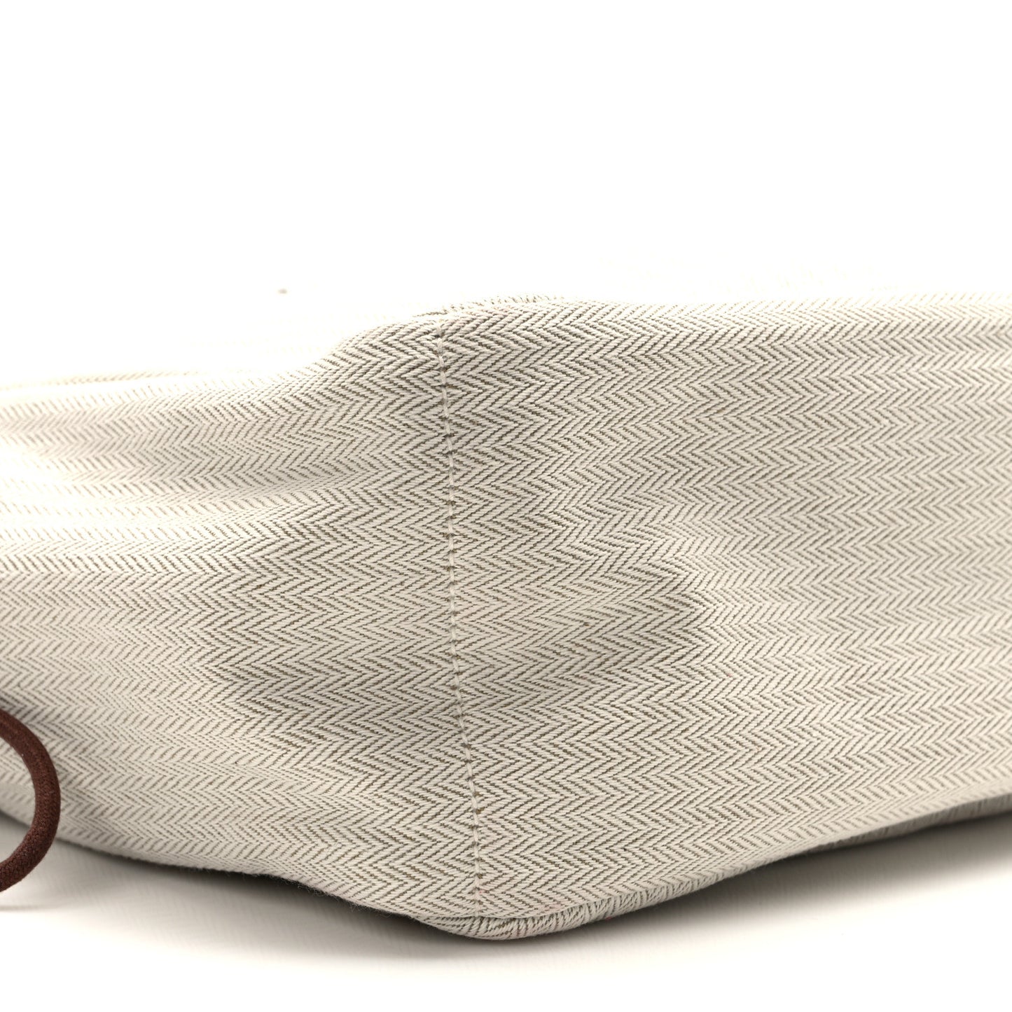 Canvas Barenia Fourbi 25 MM Bag Insert Natural Fauve