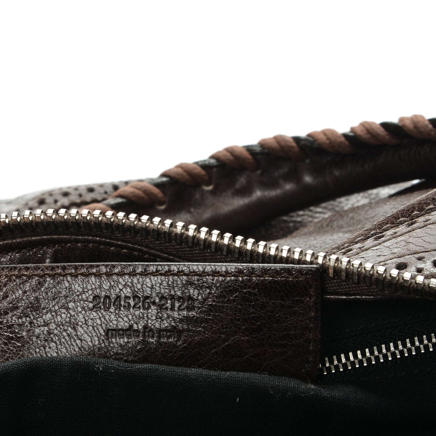 Agneau Giant Brogues Hardware Work Charbon