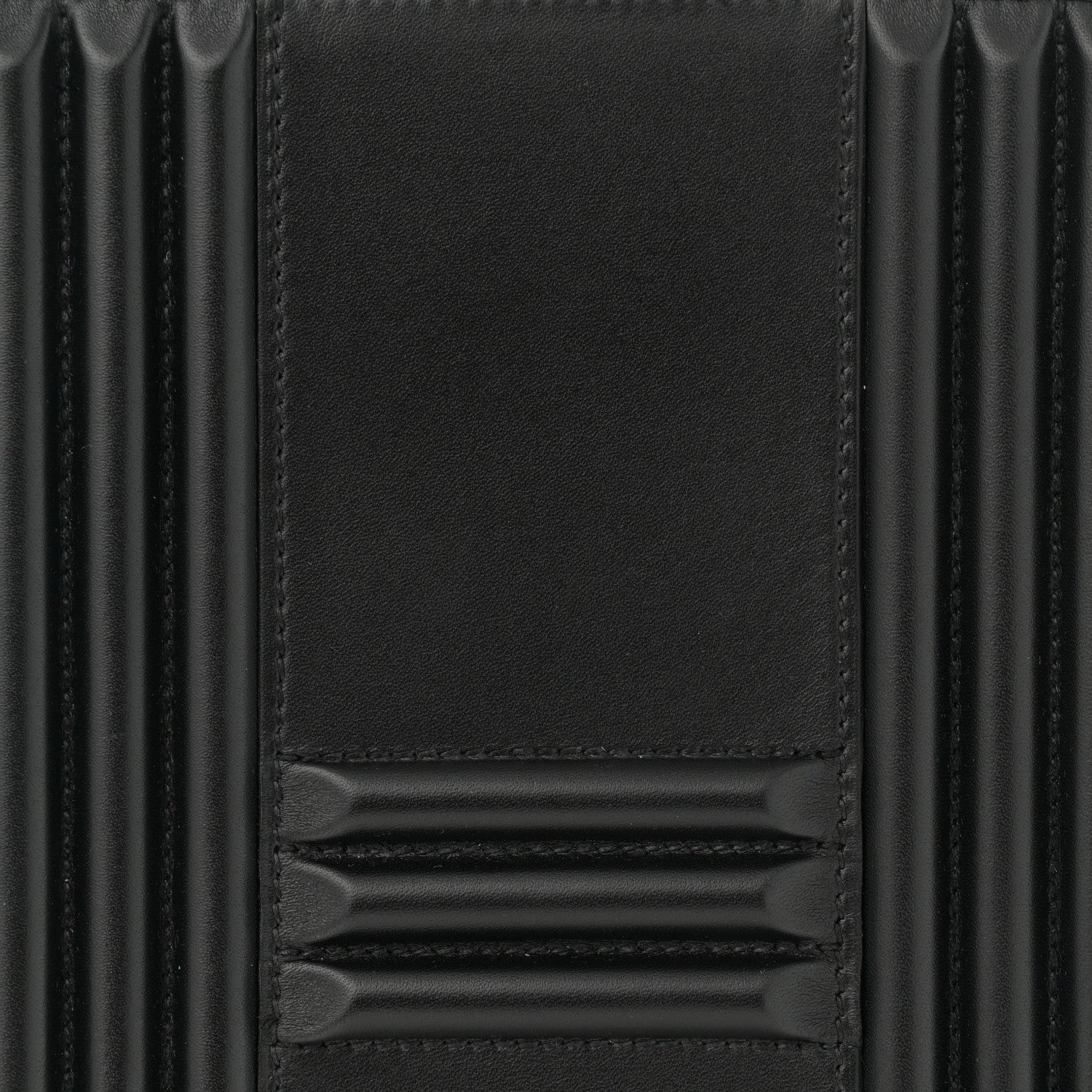 Hermes Tadelakt Kelly Cadena Clutch Black 8 of 11