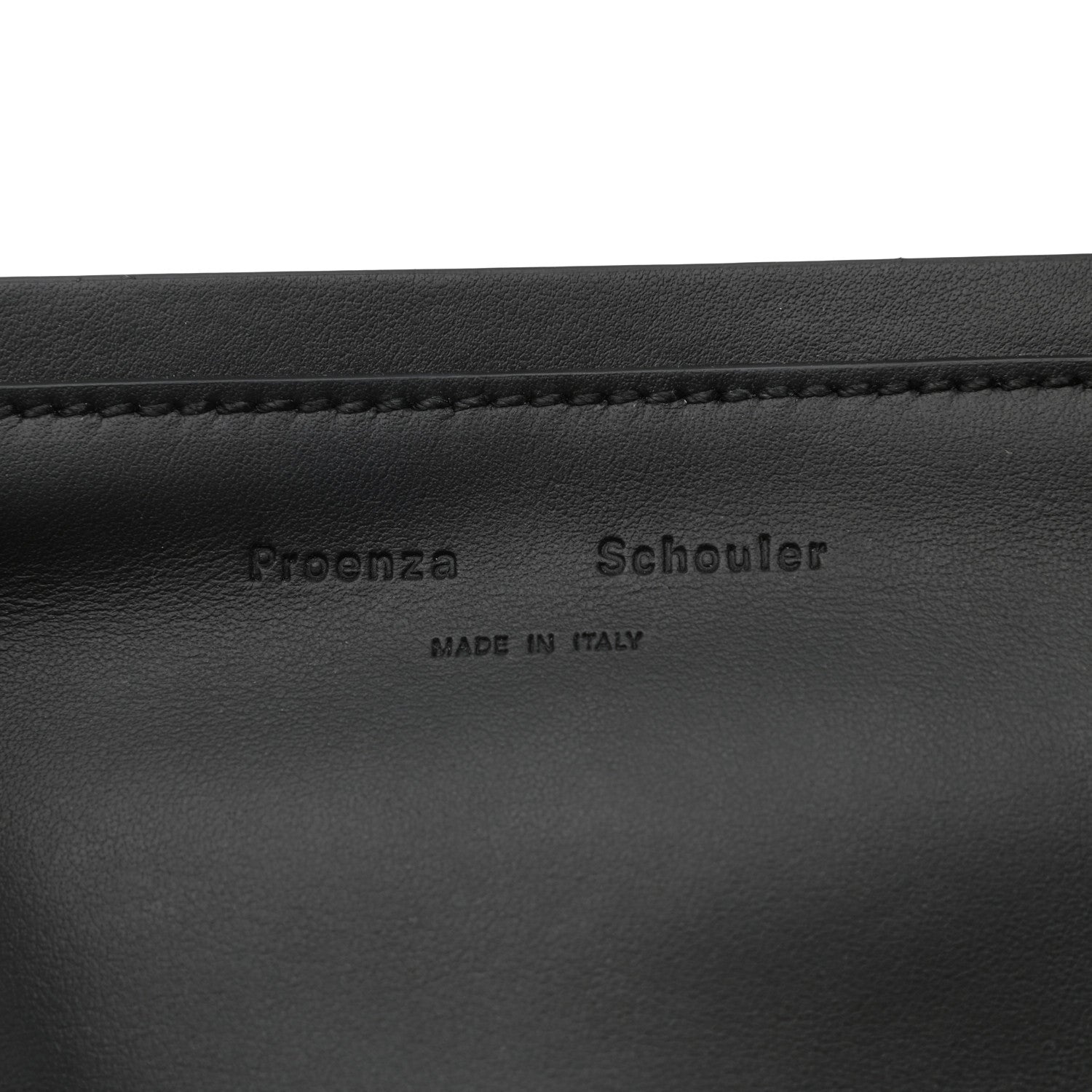 Proenza Schouler Calfskin Snakeskin Embossed XL Ruched Tote Beige White 7 of 11