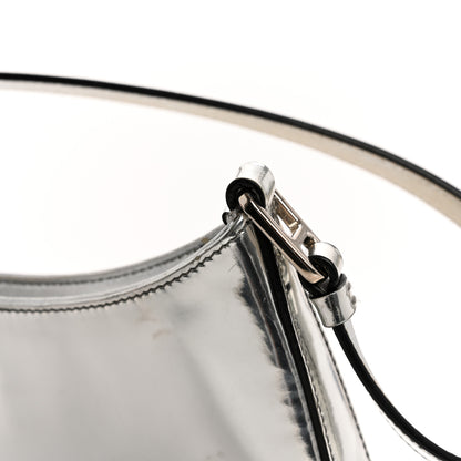Prada Spazzolato Cleo Shoulder Bag Argento 10 of 10