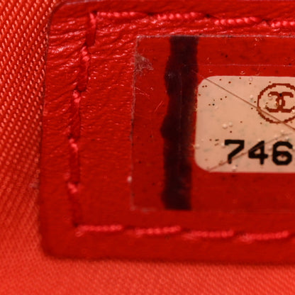 Chanel Nylon Small Travel Tote Red 8 of 20