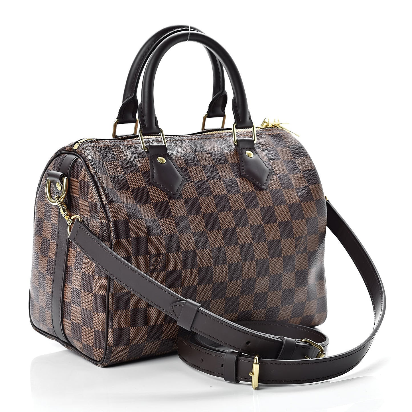 Damier Ebene Speedy Bandouliere 25