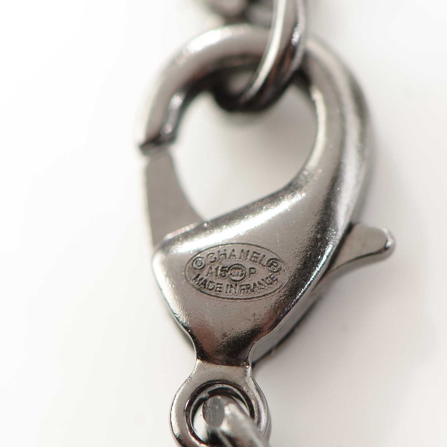 Crystal CC Whistle Pendant Necklace