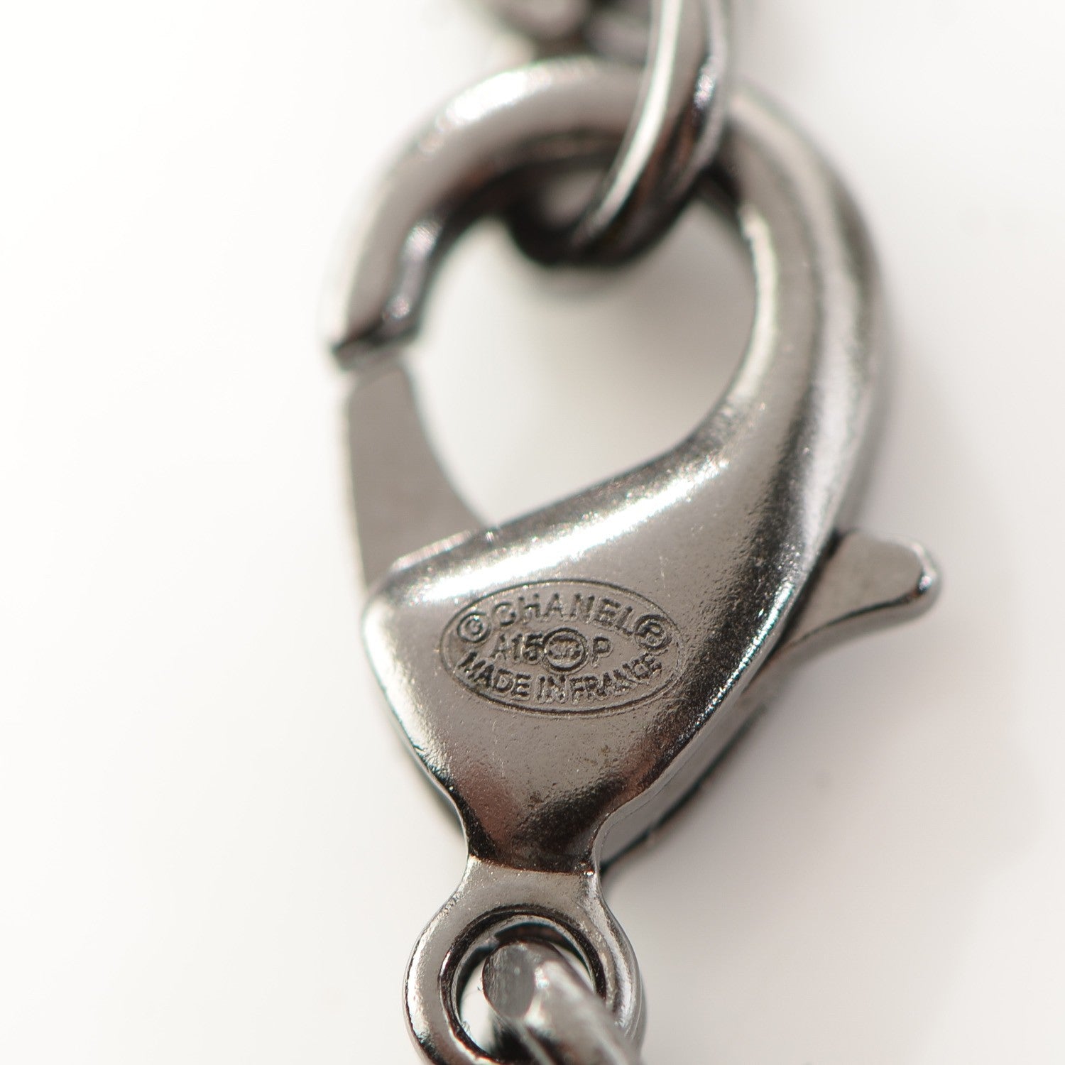 Chanel Crystal CC Whistle Pendant Necklace 9 of 10