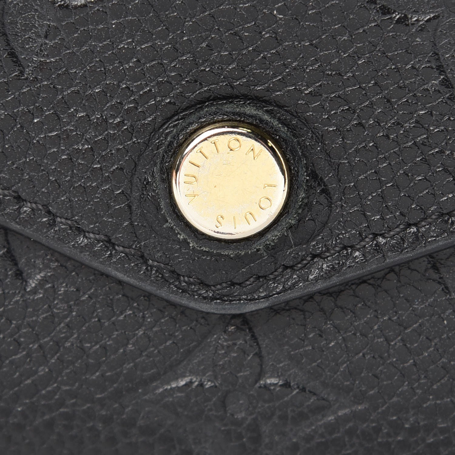 Louis Vuitton Empreinte Compact Curieuse Wallet Black 9 of 10