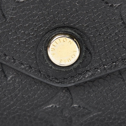 Louis Vuitton Empreinte Compact Curieuse Wallet Black 9 of 10