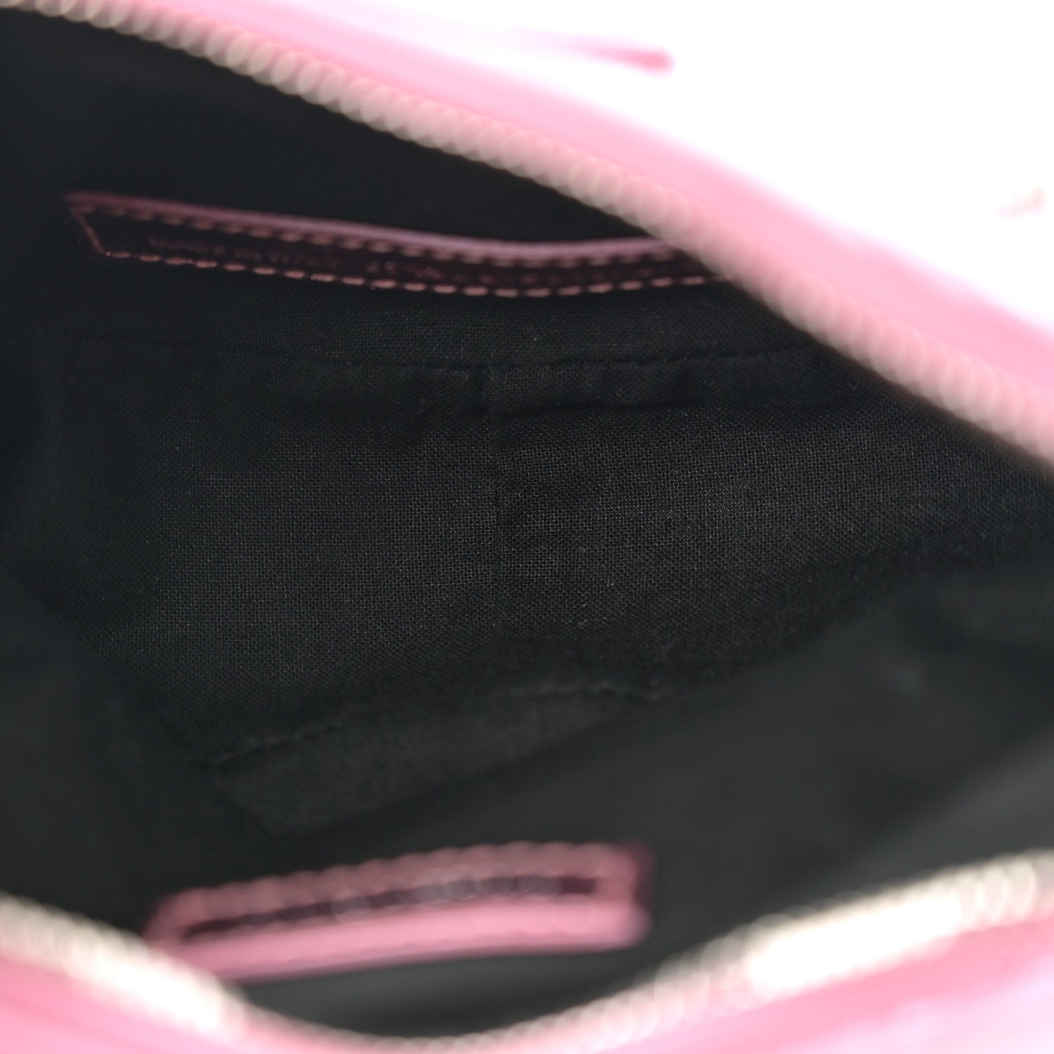 Balenciaga Metallic Agneau Arena Crystal Le Cagole Shoulder Bag XS Met Pink 6 of 11