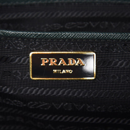 Prada Saffiano Medium Galleria Double Zip Tote Smeraldo 6 of 13