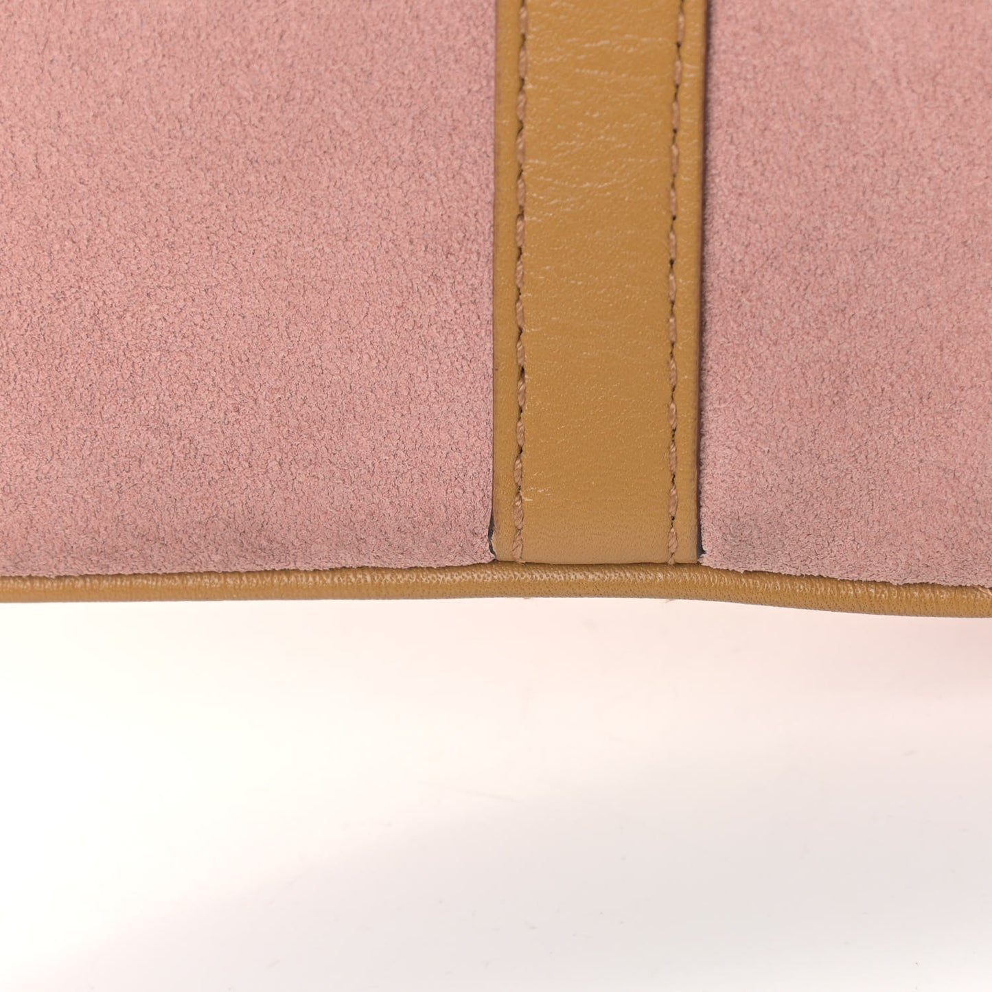 Suede Calfskin Bamboo Handle Jackie O Hobo Pink