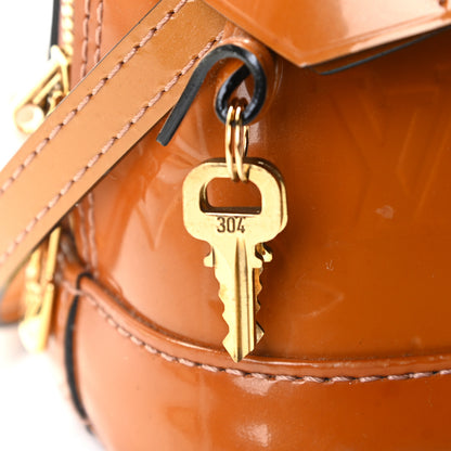 Louis Vuitton Vernis Alma BB Rose Velours 6 of 10