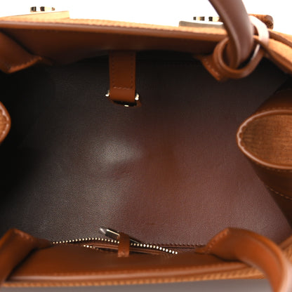 Salvatore Ferragamo Suede Corduroy Medium Hug Bag Natural Nude 5 of 12