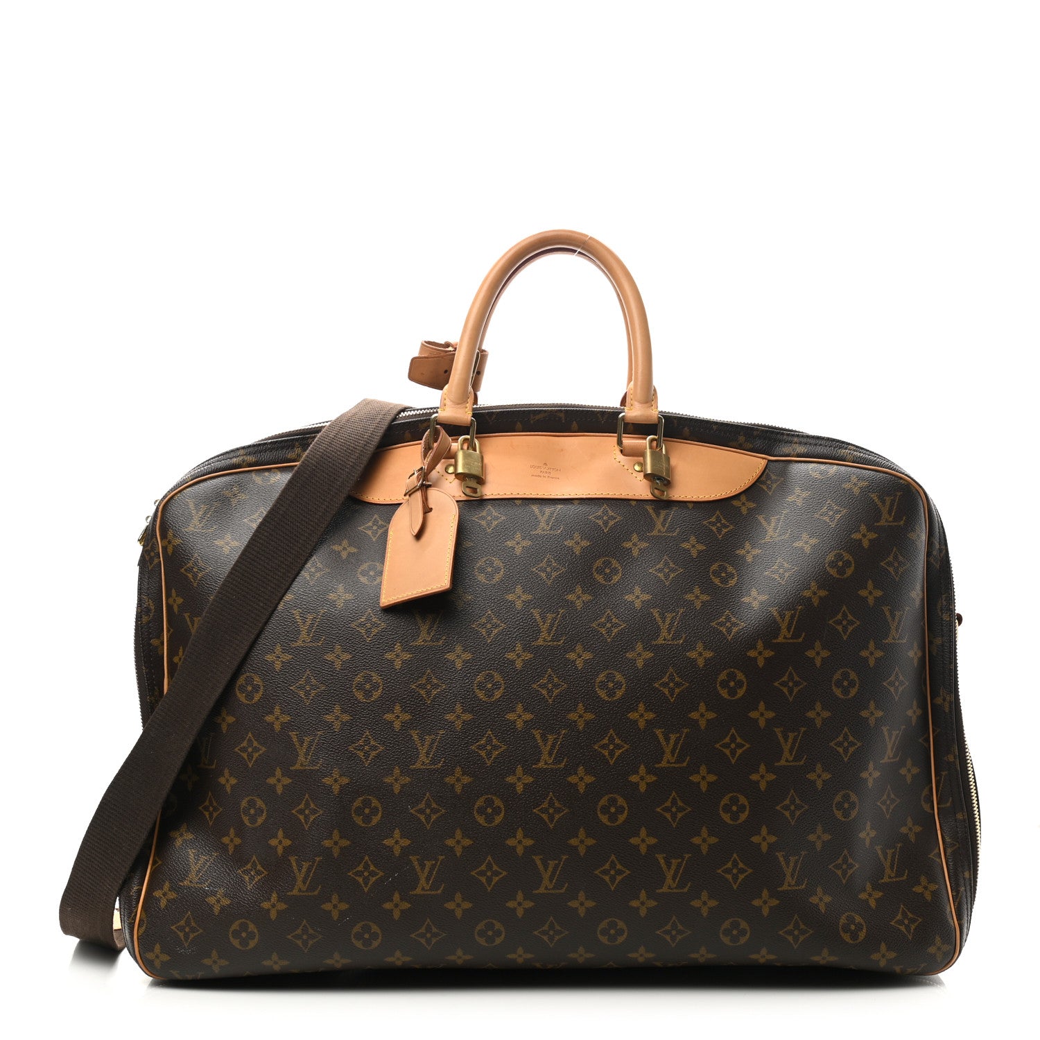 Louis Vuitton Monogram Alize 2 Compartment Luggage Travel Bag 1 of 18