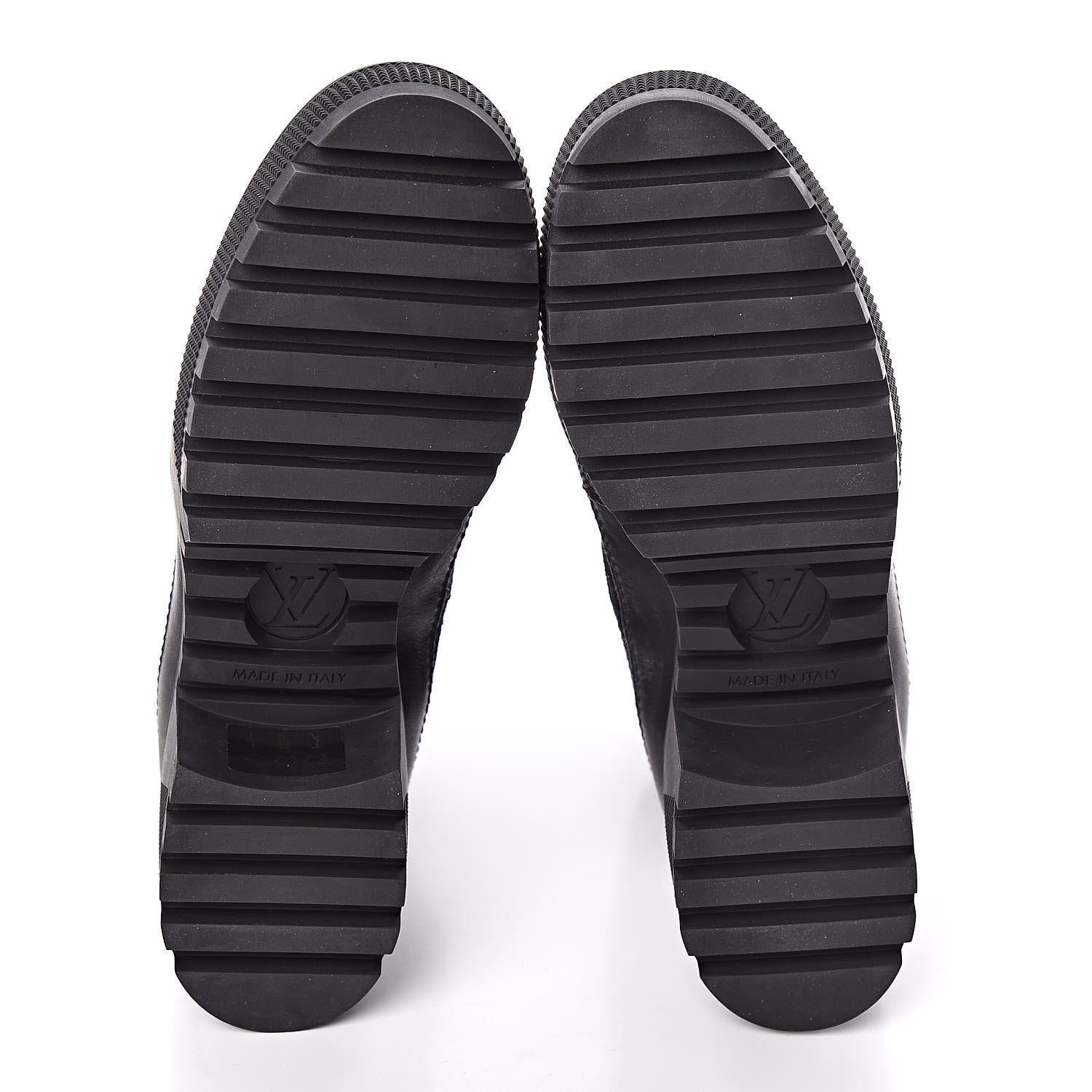 Louis Vuitton Suede Calfskin Laureate Platform Desert Boots 35.5 Black 8 of 8