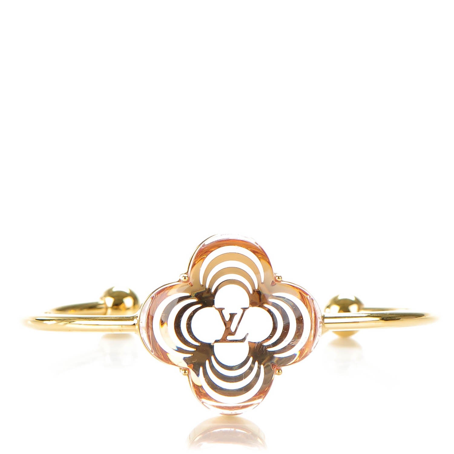 Louis Vuitton A La Folie Cuff Gold 1 of 4