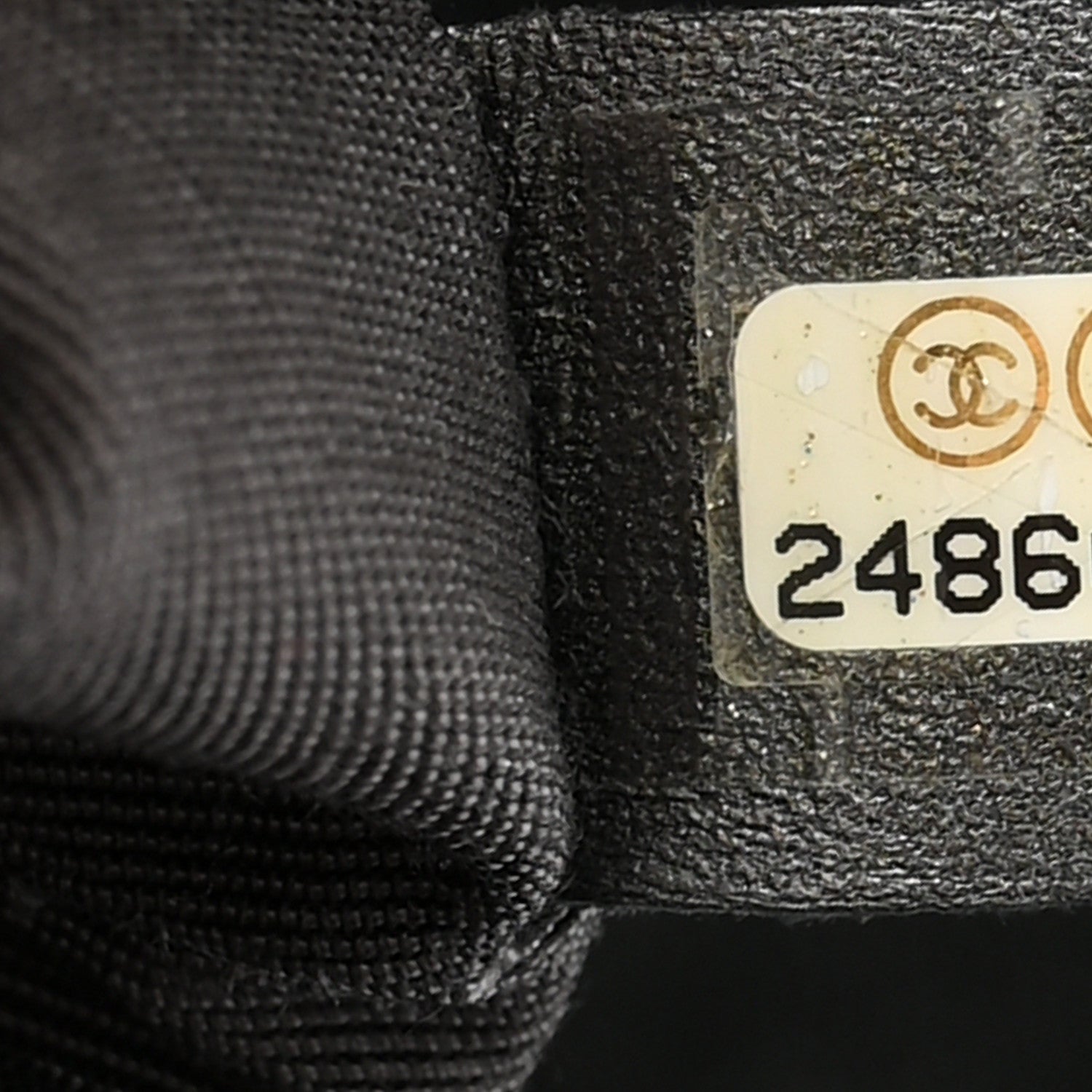 Chanel Metallic Chevron Quilted Space Suit Flap Dark Grey 7 of 11