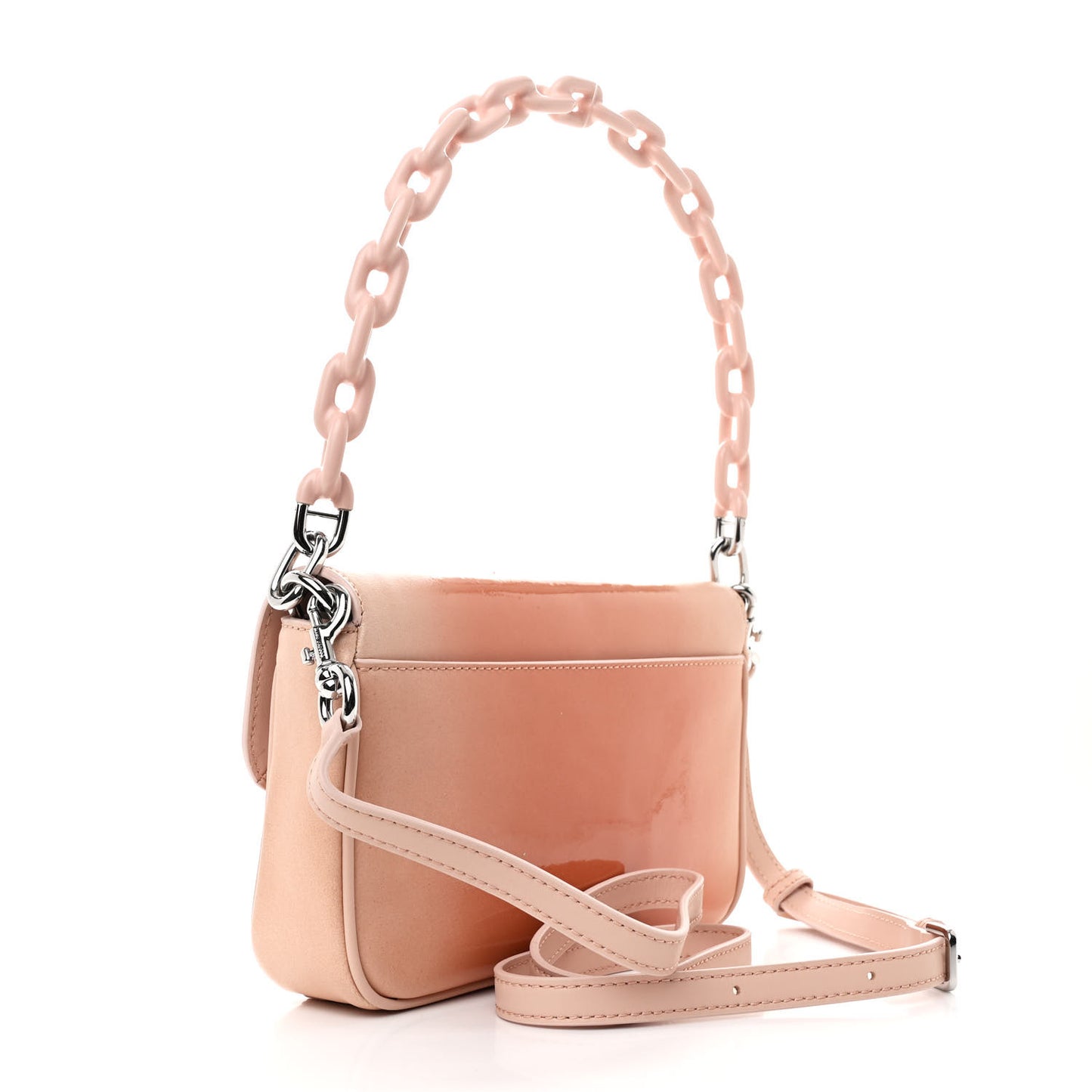 Patent Calfskin The J Marc Shoulder Bag Rose