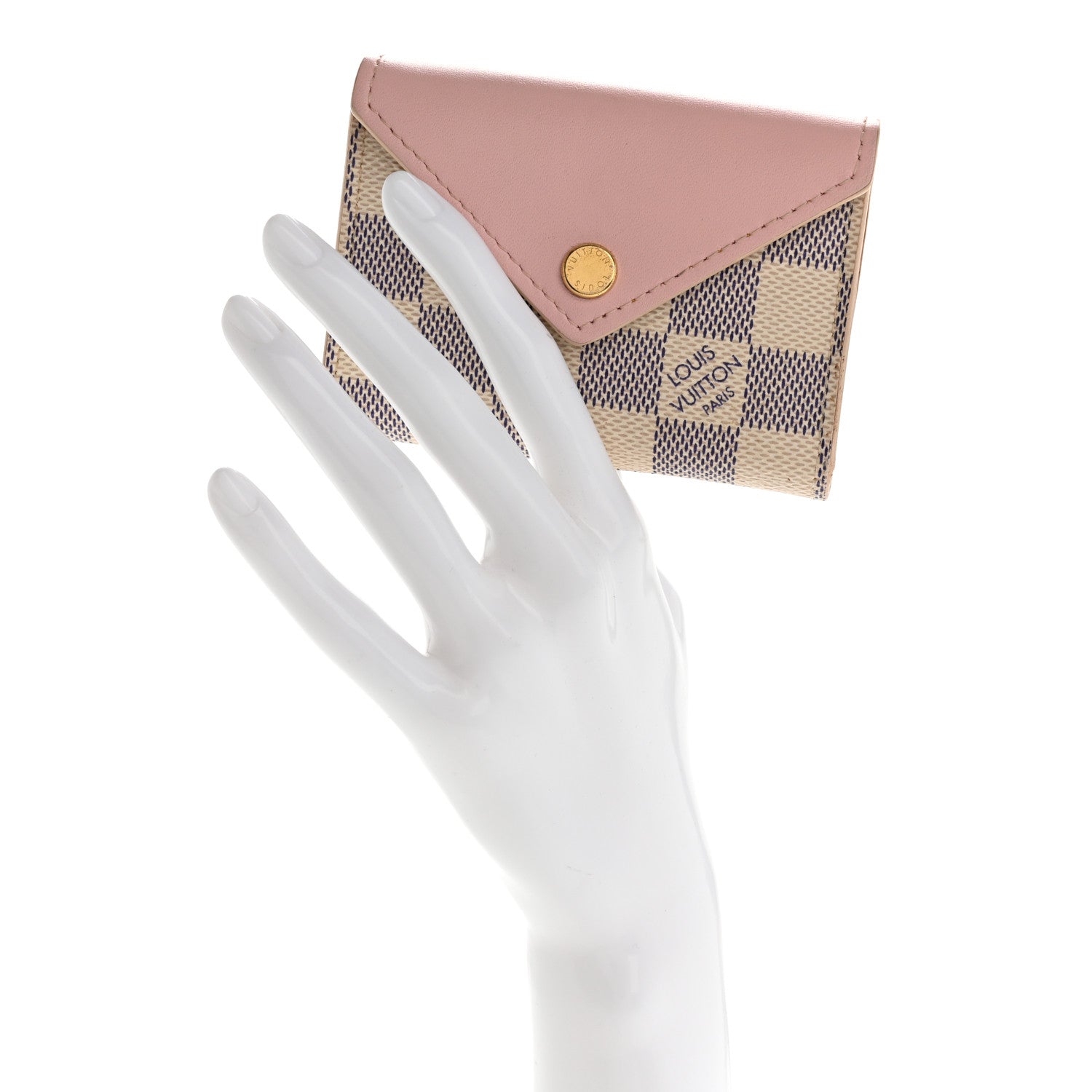 Louis Vuitton Damier Azur Arsene Playing Cards Pouch Rose Ballerine 2 of 12