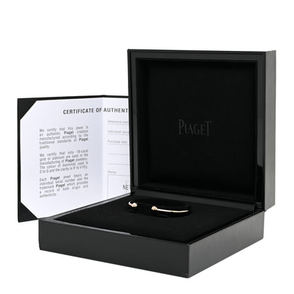 Piaget 18K Rose Gold Possession Open Bangle Bracelet 5 of 5