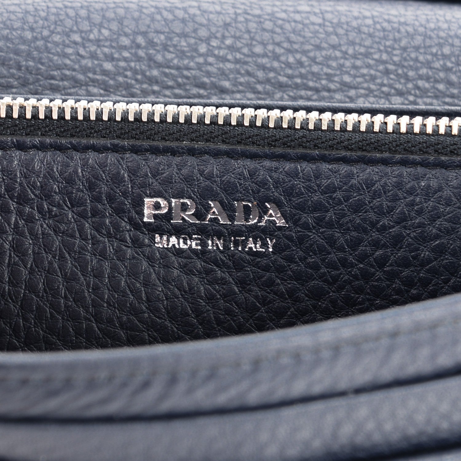 Prada Vitello Phenix Continental Flap Wallet Baltico 7 of 8