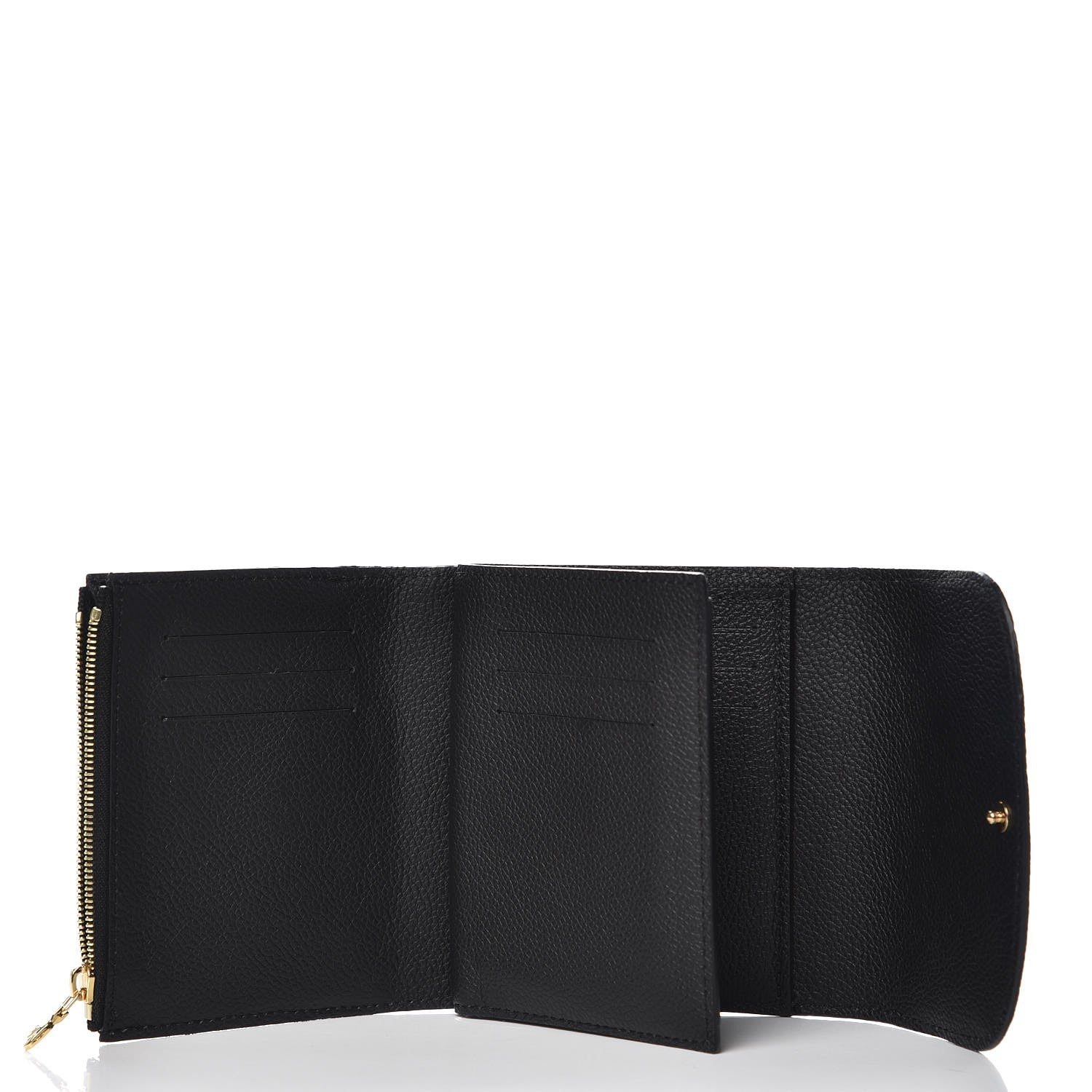 Louis Vuitton Empreinte Ariane Wallet Black 5 of 6