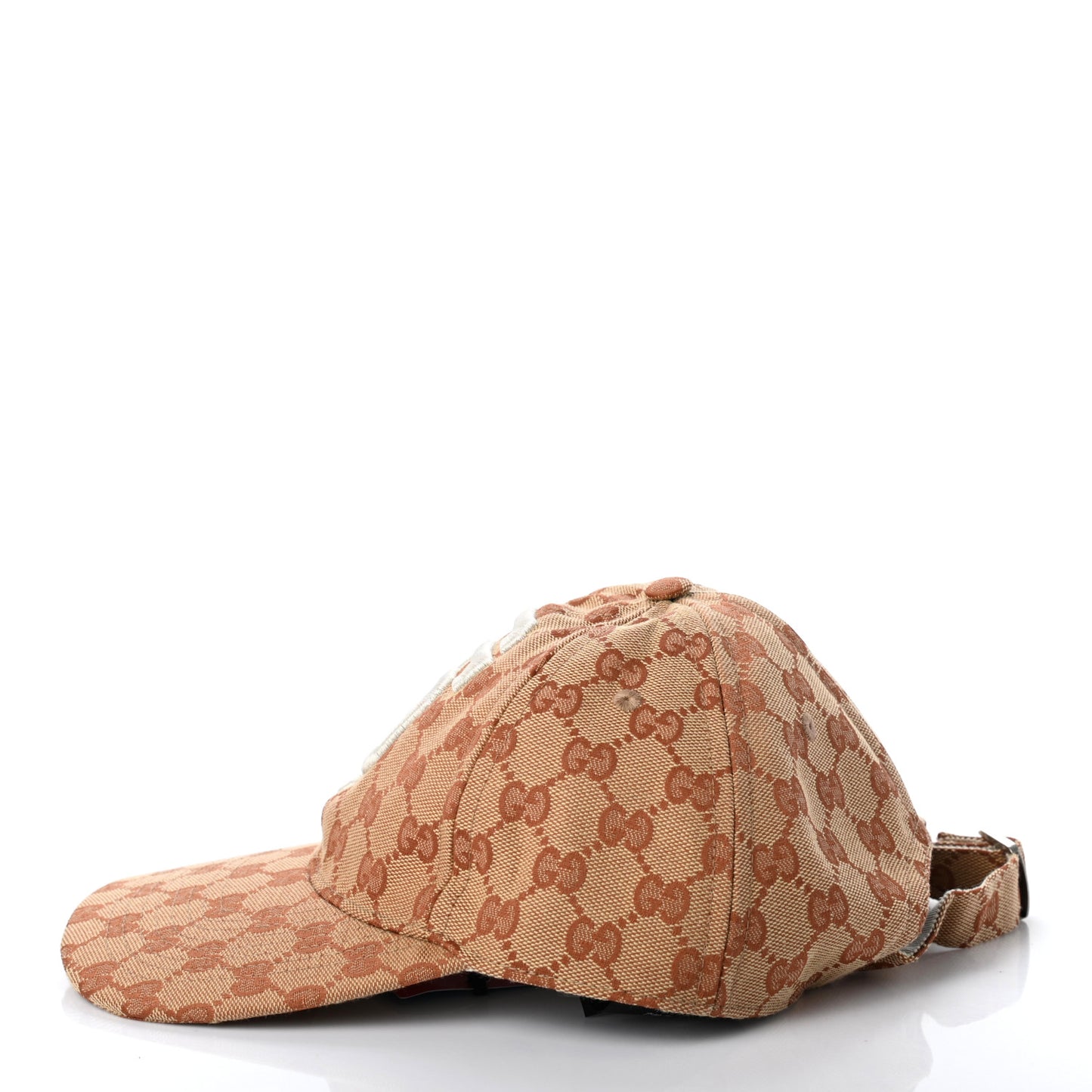 X MLB Monogram SF Giants Baseball Hat 55-59 Beige Ruggine