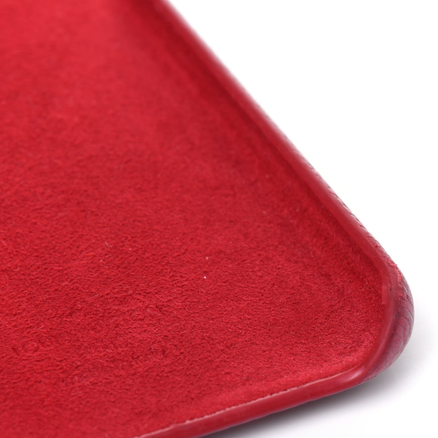 Calfskin Monogram iPhone 11 Pro Max Bumper Scarlet