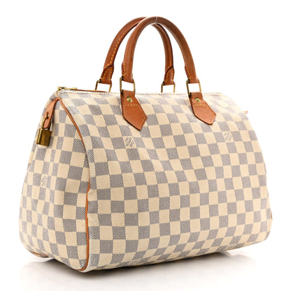 Louis Vuitton Damier Azur Speedy 30 3 of 16