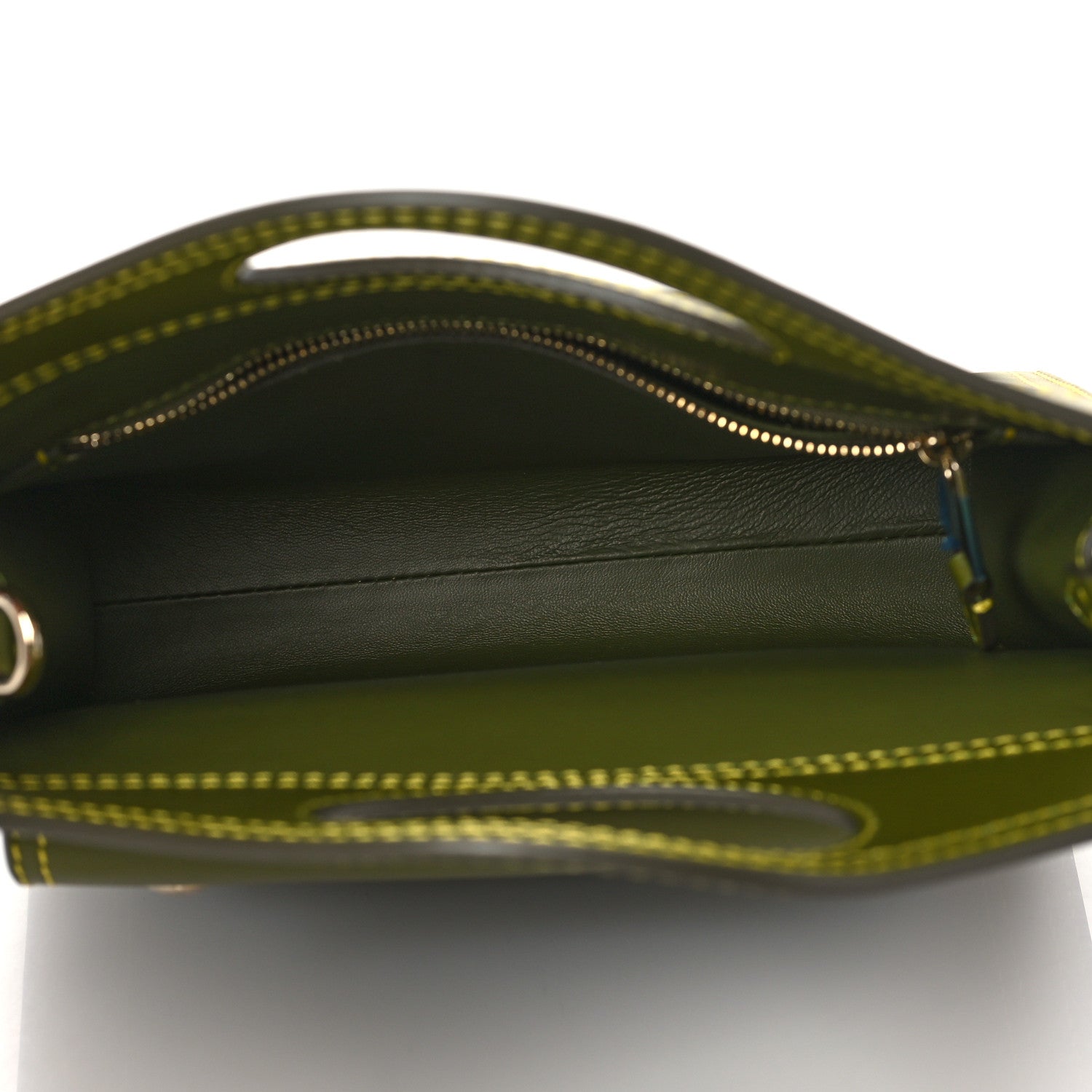 Burberry Smooth Calfskin Mini Pocket Bag Juniper Green 5 of 10