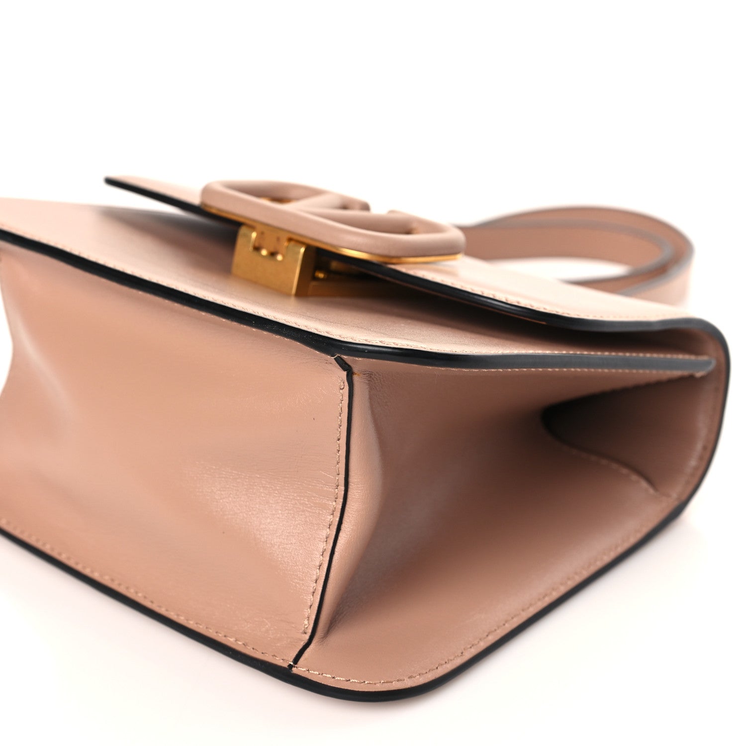 Valentino Garavani Smooth Calfskin Small VSling Shoulder Bag Rose Cannelle 8 of 8