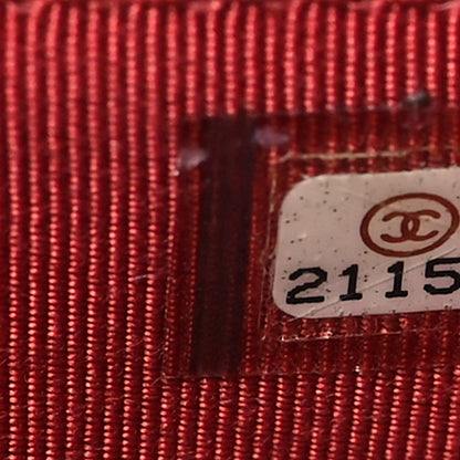 Chanel Caviar Quilted Wallet On Chain WOC Red 7 of 11