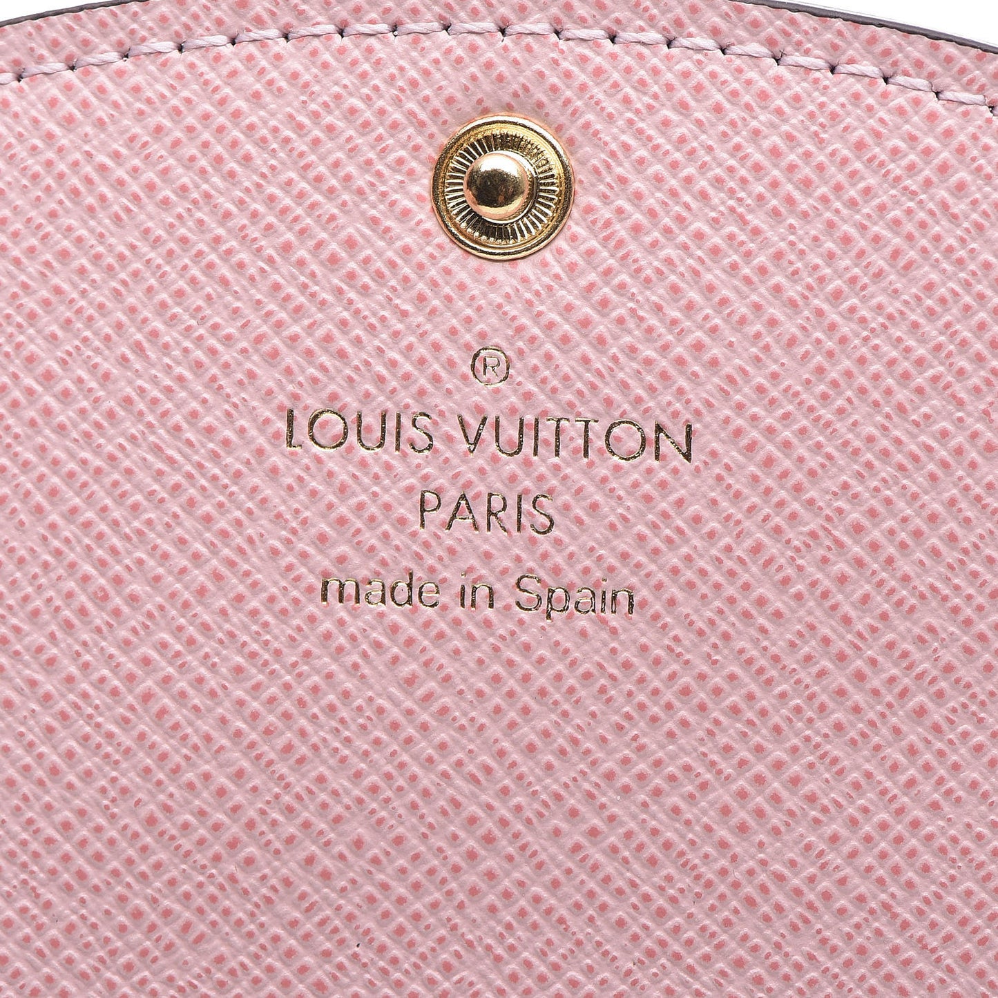 Monogram Rosalie Coin Purse Rose Ballerine