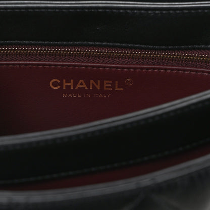 Chanel Lambskin Quilted Small Trendy CC Dual Handle Flap Bag Black 6 of 11