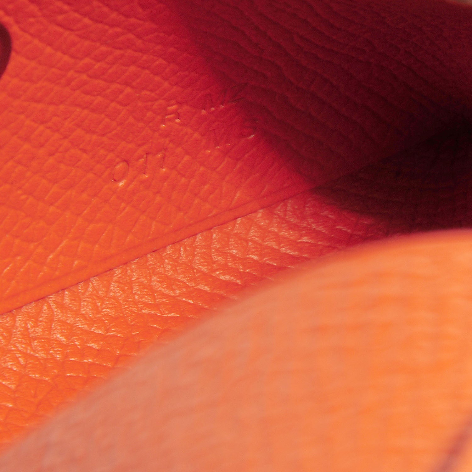 Hermes Epsom Calvi Card Case Feu 8 of 8