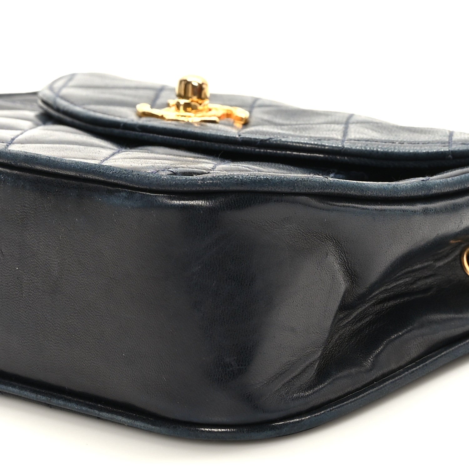 Chanel Lambskin Quilted Flap Bag Black 9 of 9