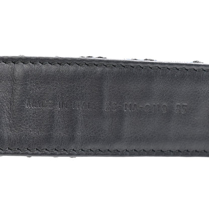 Christian Dior Oblique Diorquake Belt 80/32 Blue Multi 6 of 8