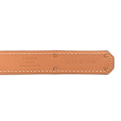 Hermes Epsom Kelly Belt Black 3 of 4