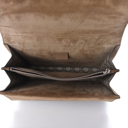Gucci GG Supreme Monogram Medium Dionysus Shoulder Bag Taupe 5 of 11
