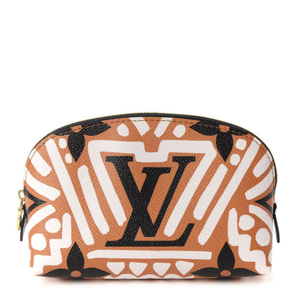 Louis Vuitton Monogram Giant Crafty Cosmetic Pouch Crème Caramel 1 of 6