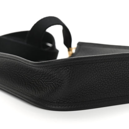 Hermes Taurillon Clemence Evelyne TPM Black 9 of 11