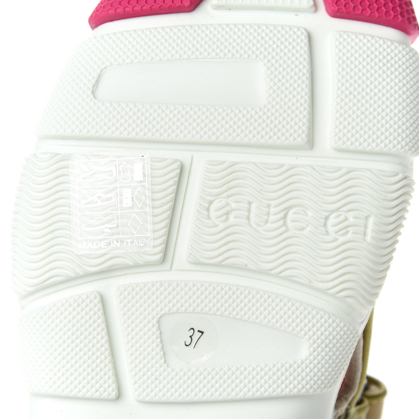 Mesh Fabric Tinsel Sport Sandals 37 Loess Sand Box Pink