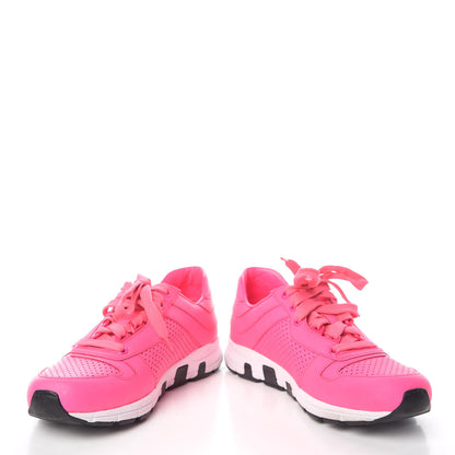 Gucci Calfskin Sneakers 37 Neon Pink 5 of 13