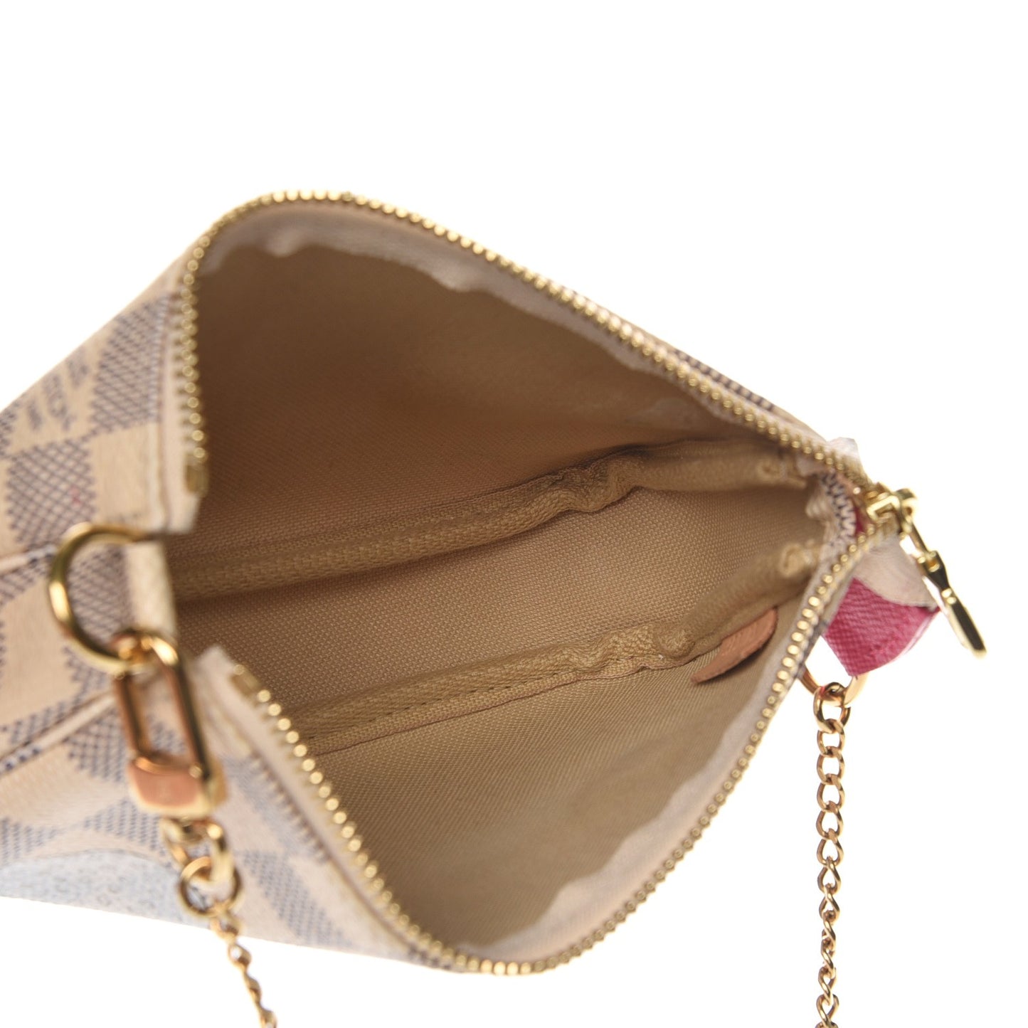 Damier Azur 2015 Christmas Animation Mini Pochette Accessories