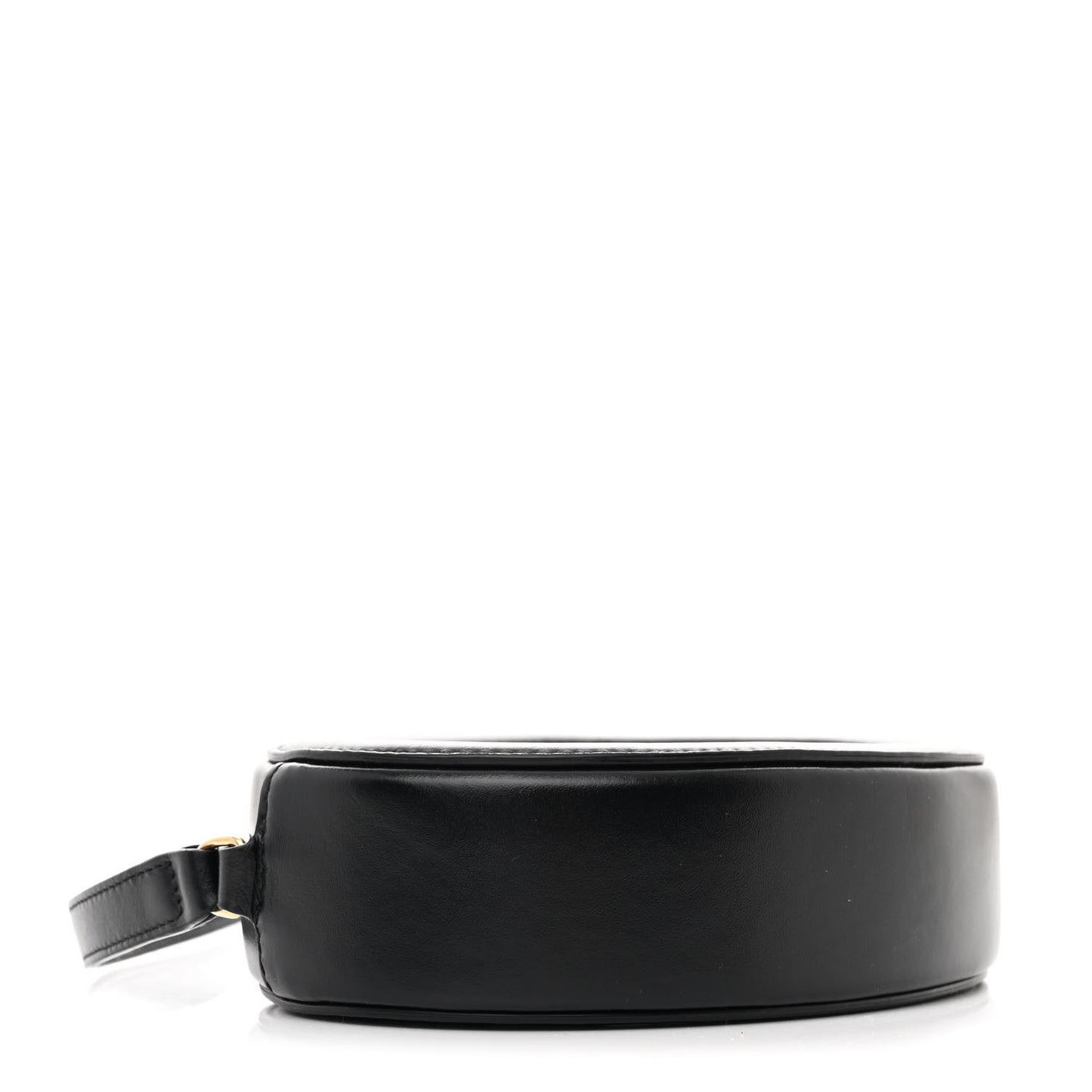 Smooth Calfskin Cuir Triomphe Oval Bag Black