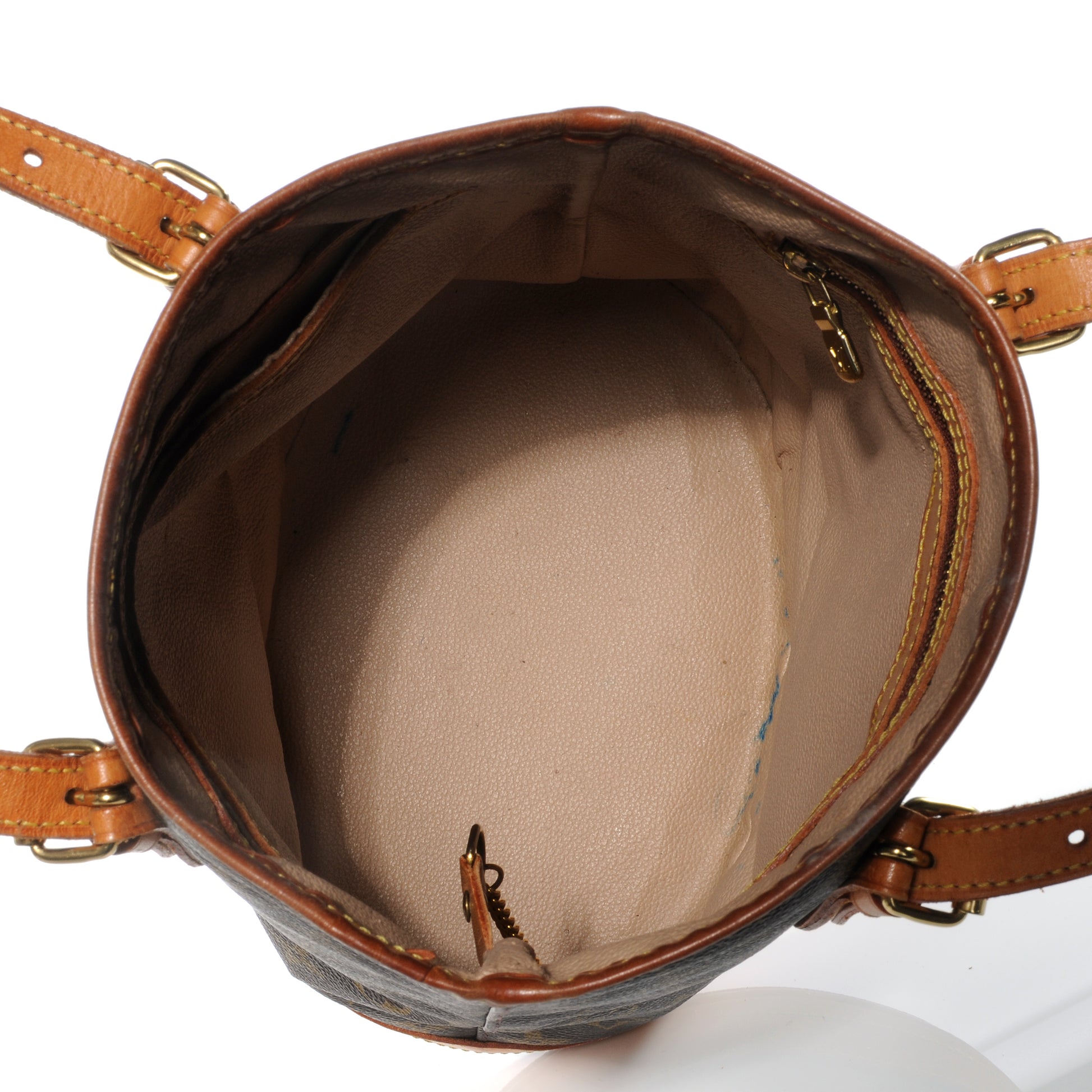 Louis Vuitton Monogram Petit Bucket 23 7 of 8