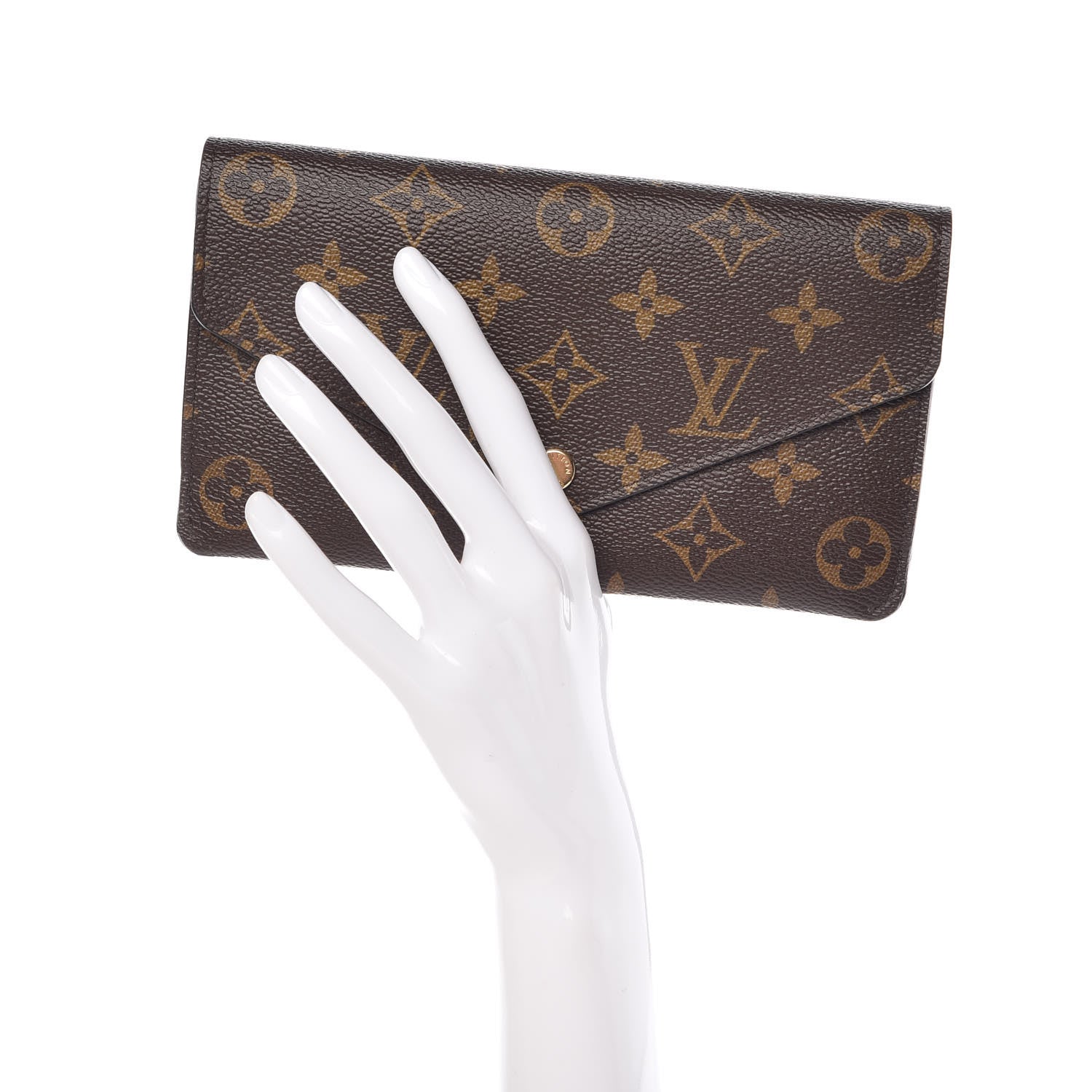 Louis Vuitton Monogram Jeanne Wallet Fuchsia 3 of 9